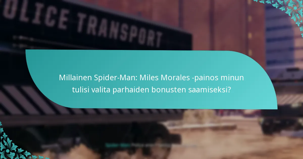 Missä voin löytää ja ostaa Spider-Man: Miles Morales -pelin eksklusiivisilla bonuksilla?